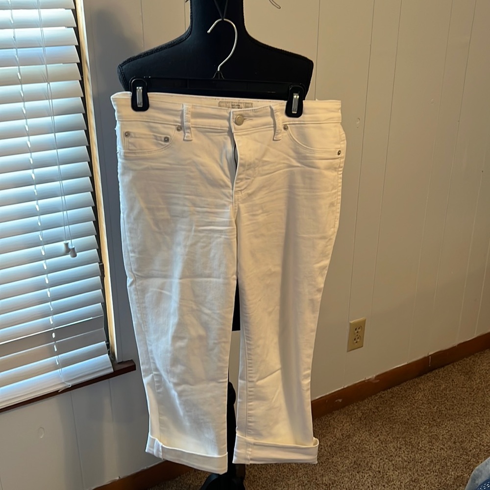 Lucky White Cropped jeans